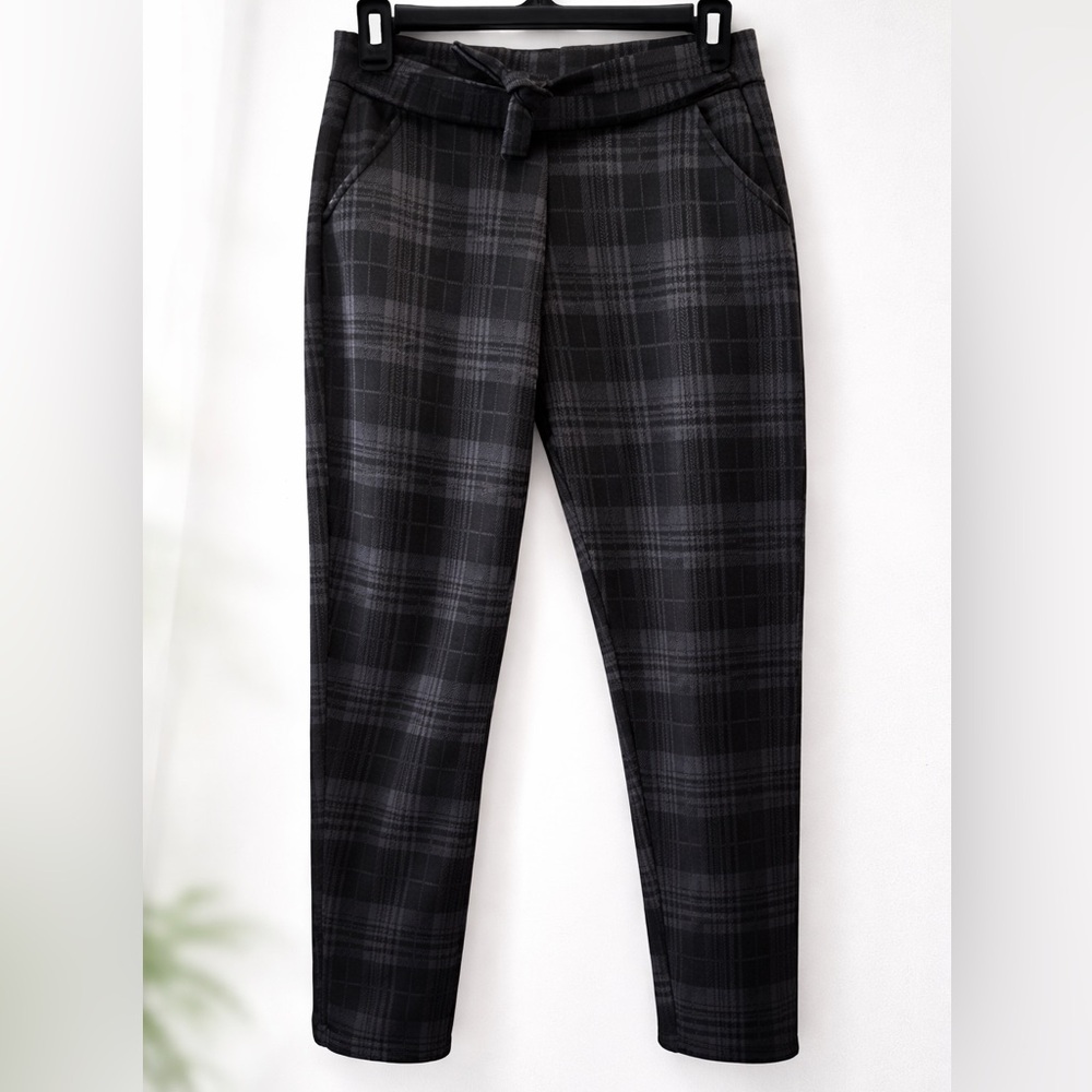 Fleece-Lined Dress Pant Leggings | Stretch, Warm & Structured | One Size